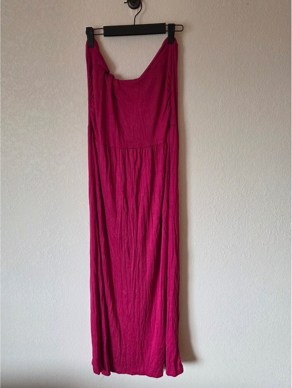 Poliana Plus Pink Halter top Maxi Dress